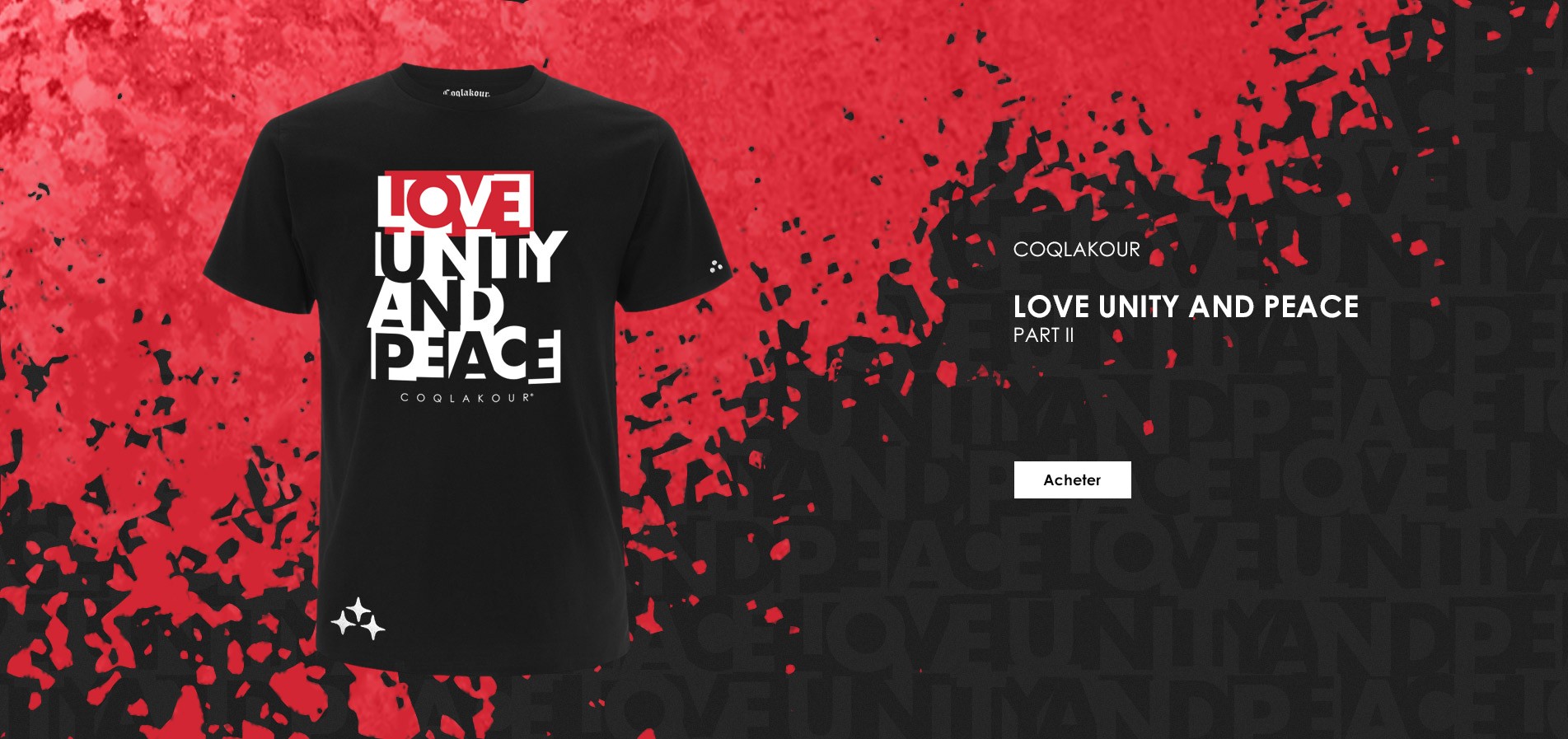 T-Shirt Love Unity And Peace Part 2